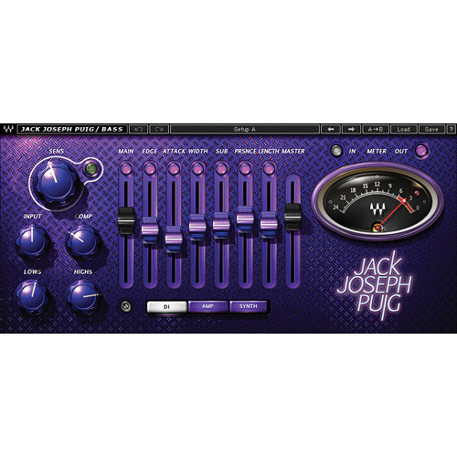 Waves JJP Bass - Bass Processing Plug-In (Native)