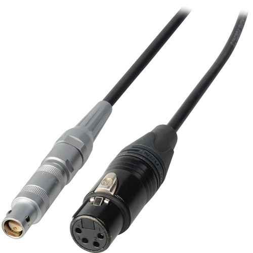 Laird Telemedia 12V DC Power Cable Lemo 1B-3P-SG to XLR 4F 10 ft
