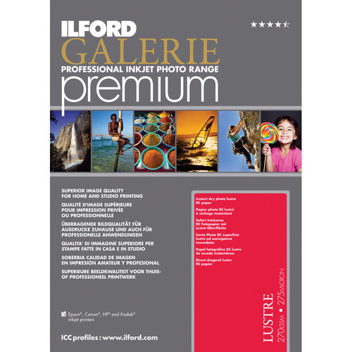 Ilford Galerie Premium Lustre Paper (8.5x11