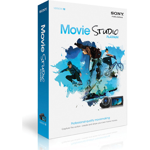 Sony Movie Studio 12 Video Editing Software for Windows (Platinum)