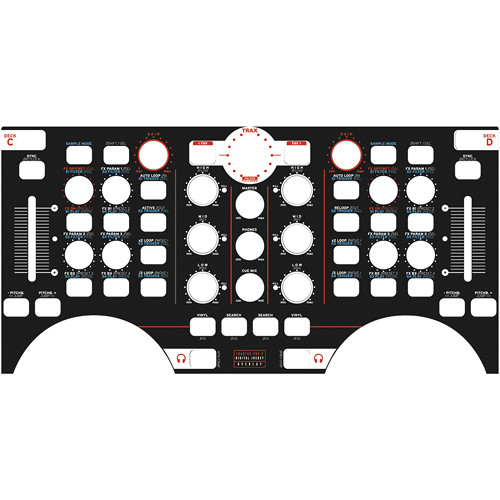 Reloop DIGITAL JOCKEY 2 OVERLAY f/TRAKTOR 2