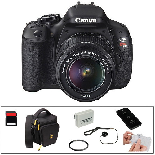 Canon Canon EOS Rebel T3i Digital Camera with 18-55mm f/3.5-5.6 Lens Essential Kit