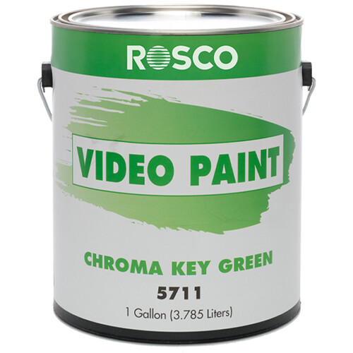 Rosco Chroma Key Paint, Green - 1 Gallon (3.8 L)