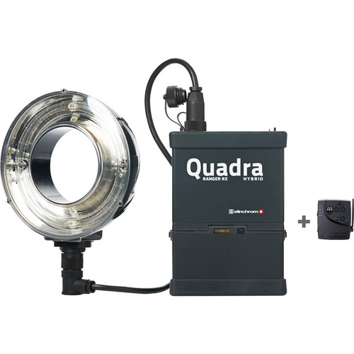 Elinchrom Quadra Hybrid Ringflash Eco Set with Lithium-Ion Battery