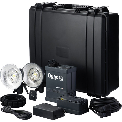 Elinchrom Ranger Quadra Hybrid RX Lead-Gel Battery 2-Light Pro A Kit