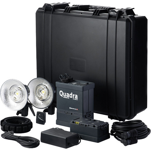 Elinchrom Ranger Quadra Hybrid RX Lead-Gel Battery 2-Light Pro S Kit