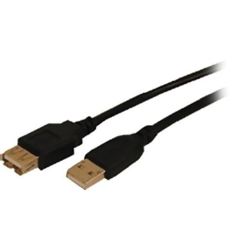 Comprehensive USB 2.0 Type A Male to Type A Female Cable - 10'