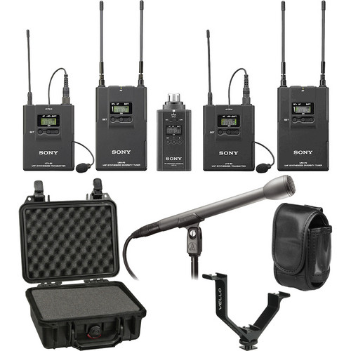 Sony UWP-V6 Dual Wireless ENG Basic Kit (42/44 - 638 to 662MHz)