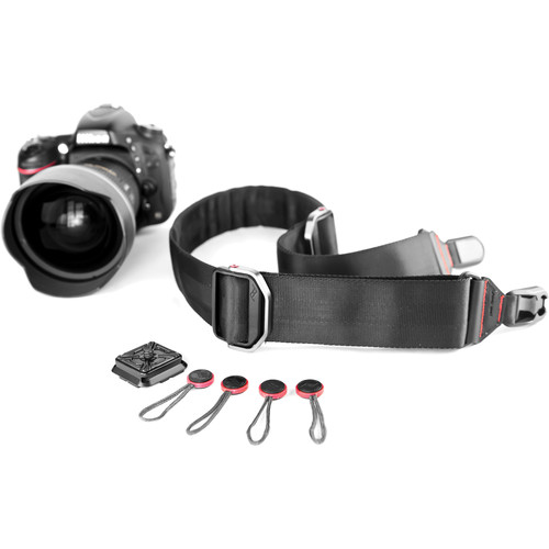 Tepe Dizaynı Slide Kamera Askı SL-2 (Siyah)