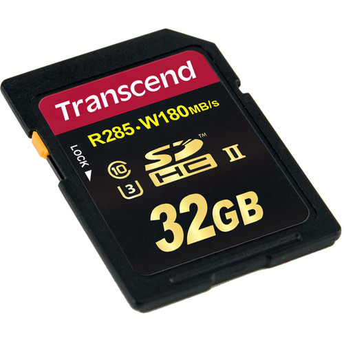 Transcend 32GB Ultimate UHS-II SDHC Hafıza Kartı (U3)