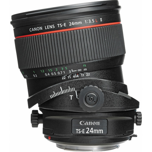 Canon TS-E 24mm f/3.5L II Tilt-Shift Manual Focus Lens