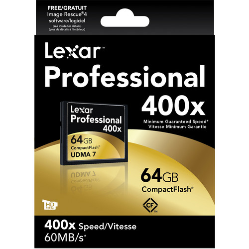 Lexar 64GB CompactFlash Memory Card On Sale