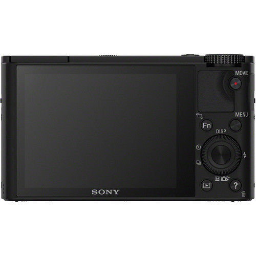 Sony Cyber-Shot DSC-RX100 Rear View