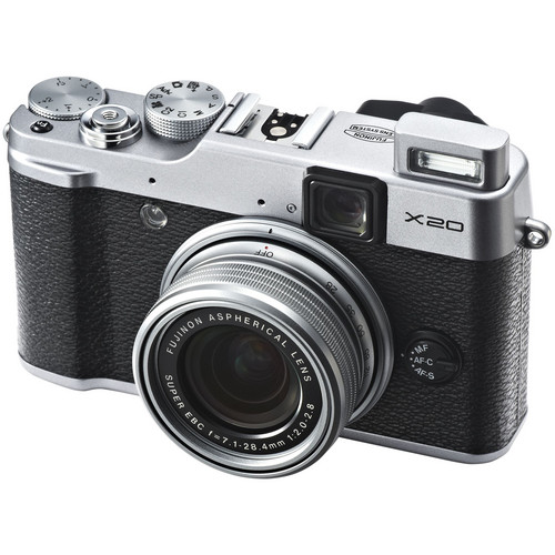 Fujifilm X20 Digital Camera (Silver)