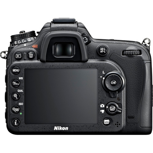 Nikon D7100 Rear View