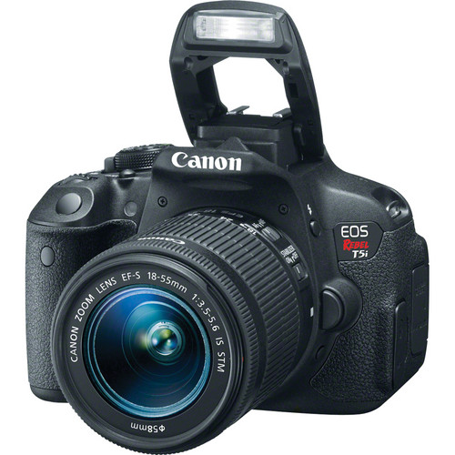 Canon EOS Rebel T5i DSLR Camera with EF-S 18-55mm f/3.5-5.6 IS STM Lens