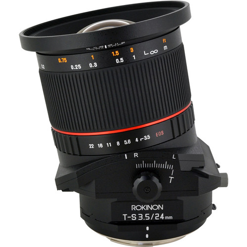 Rokinon Tilt-Shift 24mm f/3.5 ED AS UMC Lens for Canon