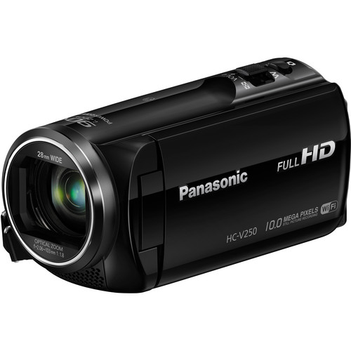 Panasonic HC-V250 Full HD Camcorder (Black)