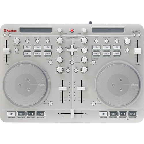 Vestax Spin2 DJ Controller for iOS and OS X for iPad, iPhone and Mac