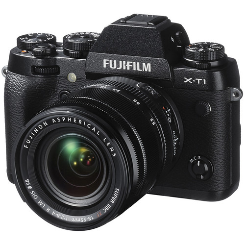 Fujifilm X-T1 Mirrorless Digital Camera with 18-55mm Lens