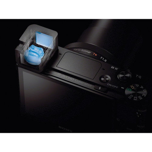 0.39" 1,440k-dot SVGA OLED Tru-Finder has Zeiss T*-coated optics 