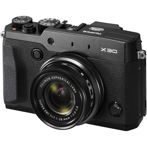 Fujifilm X30 Digital Camera (Black)