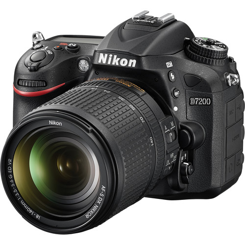 Image result for NIKON D7200 DSLR Camera with 18-140 Lens