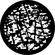 Rosco Steel Gobo #7107 -  Pine Branches - Size A