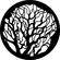 Rosco Steel Gobo #7100 - Tree 2 - Size A