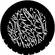 Rosco Steel Gobo #7211 - Abstract Blades - Size A