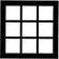 Chimera Window Pattern for 24x24" Frame