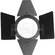 LTM 4-Leaf Barndoor for Pepper 500/1K