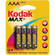 Kodak AAA 1.5V Alkaline Batteries (4 Pack)