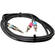 Pro Co Sound Insert Y-Cable 1/4" Male Phone TRS Stereo To 2x 1/4" Male Phone TS Mono - 10'