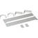Da-Lite White Floating Mounting Bracket