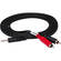 Hosa Technology Stereo Mini Male to 2 RCA Male Y-Cable - 3'