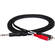 Hosa Technology Stereo 1/4" Male to 2 RCA Male Y-Cable (10')