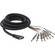Hosa Technology DTP-805 DB-25 to 8x Stereo 1/4" Phone Snake Cable- 23' (7 m)
