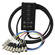 Pro Co Sound StageMaster Snake 12 Channel Stagebox to Fanout (8x Send + 4x 1/4" TRS Stereo Phone Male Return) (100')