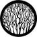 Rosco Steel Gobo #7735 - Bare Branches - Size B