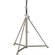 Avenger B6040X 12.6' Super Wind-up 40 Stand with Braked Wheels (Stainless/Chrome-plated)