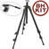 Manfrotto 190XDB Tripod Legs (Chrome) with 3126 Fluid Head