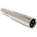 Hosa Technology GXJ235 Stereo 1/4" Phone to 3-Pin XLR Adapter