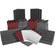 Auralex Alpha-DST (Charcoal Grey/Burgundy) Roominators Kit