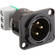 RDL AMS-XLM XLR Male Jack Assembly for AMS-UFI Universal Frame
