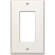RDL CP-1W Single Cover Wall Plate (White)