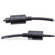 Hosa Technology Toslink Male to Mini-Toslink 3.5mm Male Fiber Optic Cable - 10'