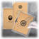 Lineco Self-Sealing Mylar L-Velopes - 16 x 20 (Pack of 5)