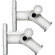 Sanus WMS3S Wall/Ceiling Mount Bracket for Satellite Speakers - Pair - Silver