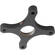 Chief CMA101  5"  Designer Ceiling Plate with 1-1/2"  NPT Opening (Black)